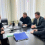 Замминистра строительства и ЖКХ ЛНР провел рабочую встречу с представителями Красноярского края - Администрация города Свердловска и Свердловского района
